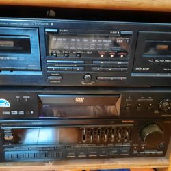 Pioneer Receiver And Acoustic speakers 