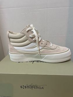 Superga High-Top Platform Sneakers