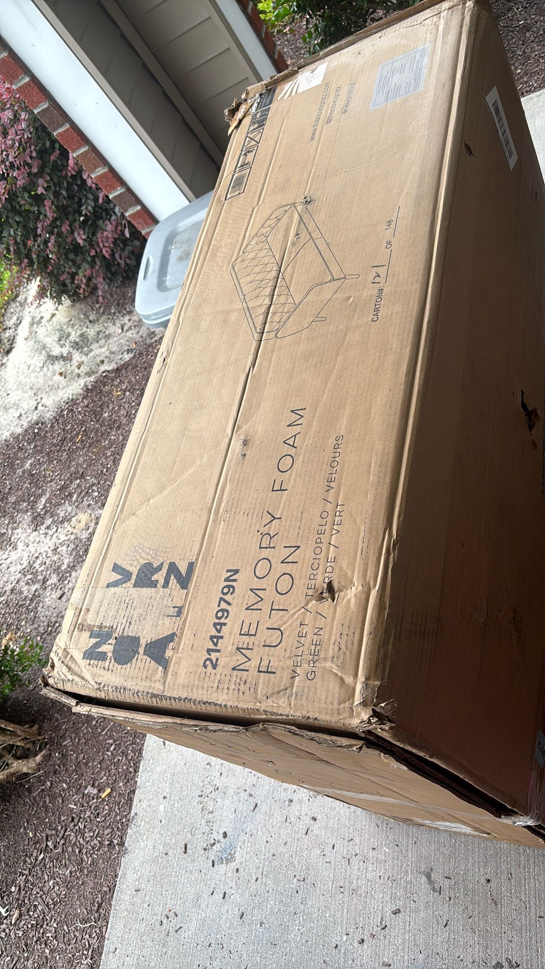 Brand New Futon Olive Green