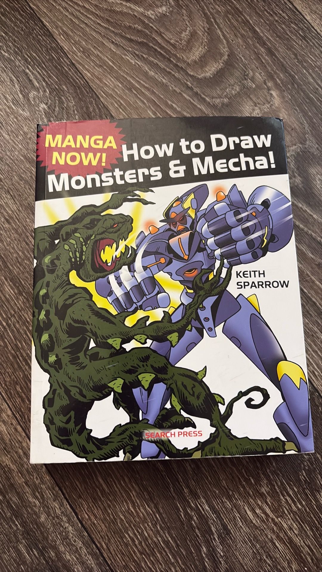 How to draw monsters & mecha book