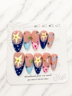 ✨ Handmade Luxury Press-On Nails | $15 | Buy 2 Get $3 Off ✨