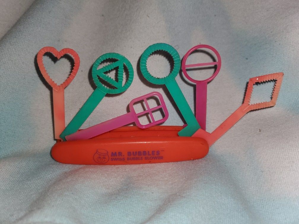Vintage Swiss Army Style Bubble Sticks