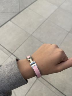 Hermés Pink Bracelet 