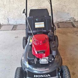 Honda HRC216 commercial lawn mower,