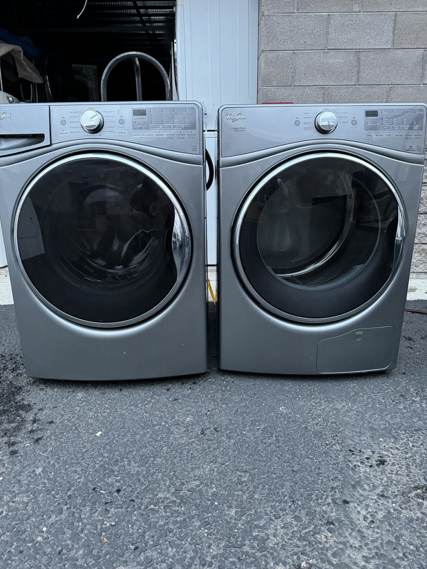 Whirlpool Washer And Dryer Electric Everything Works 