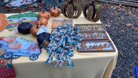 Halloween table of goodies