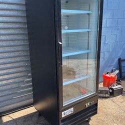 Industrial Fridge Single Door  7 Ft High 28 Wide 32 Long To The Wall 