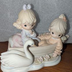 Precious Moments Sharing Our Time Is So Precious Signed 