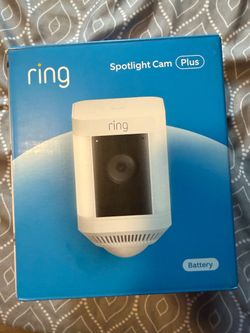 Ring spotlight cam plus