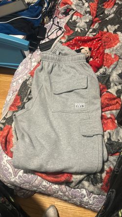 Grey pro club sweats lmk can negotiate