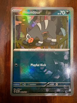 Pokemon Houndour 62/131 Prismatic Evolutions Poke Ball Holo NM/M PACK FRESH