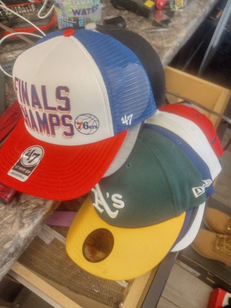 Bundle 14 Hats And The Hat Luggage From Lids for Sale in Tucson, AZ