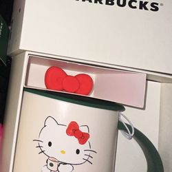 Hello Kitty Starbucks Mug 2025! 