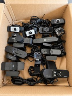 1080P HD USB Webcams – Tested & Working – $14 Each