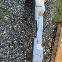 Bumper cover off 2004 Chevy Trailblazer silver