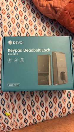 Devo keypad deadbolt smart lock