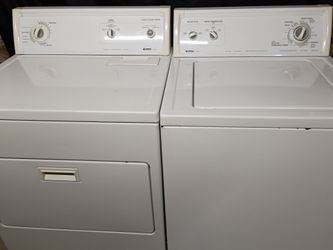 Kenmore washer and electric dryer