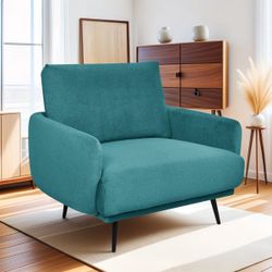 Karaka 37.5'' Wide Oversized Armchair accent chair [Set of 2] single seat sofa for living room by George Oliver