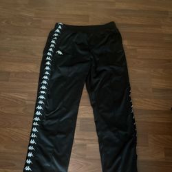 Kappa Black Tracksuit Pants