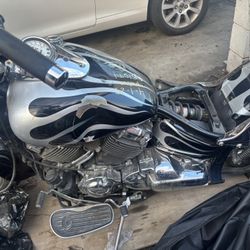 Yamaha Vstar Motorcycle 