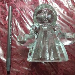 Crystal Angel Candle Holder 