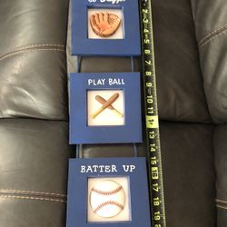 Baseball Wall Decor… Yes, It’s Available (I Will Delete Post When Sold)