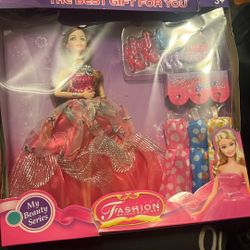 Fashion Beauty Play Set Doll