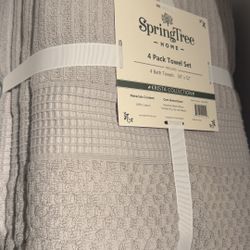 Springtree bath towels and hand towels