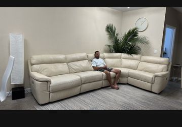 Reclining Sofa Sectional With Power