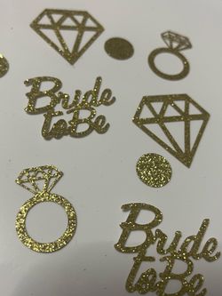 Bride To Be Confetti