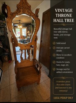 Thrown hall armor