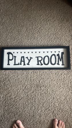 Playroom wall decor
