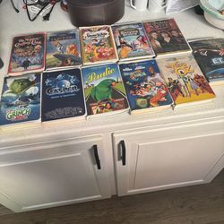 Disney and other children’s VHS movies