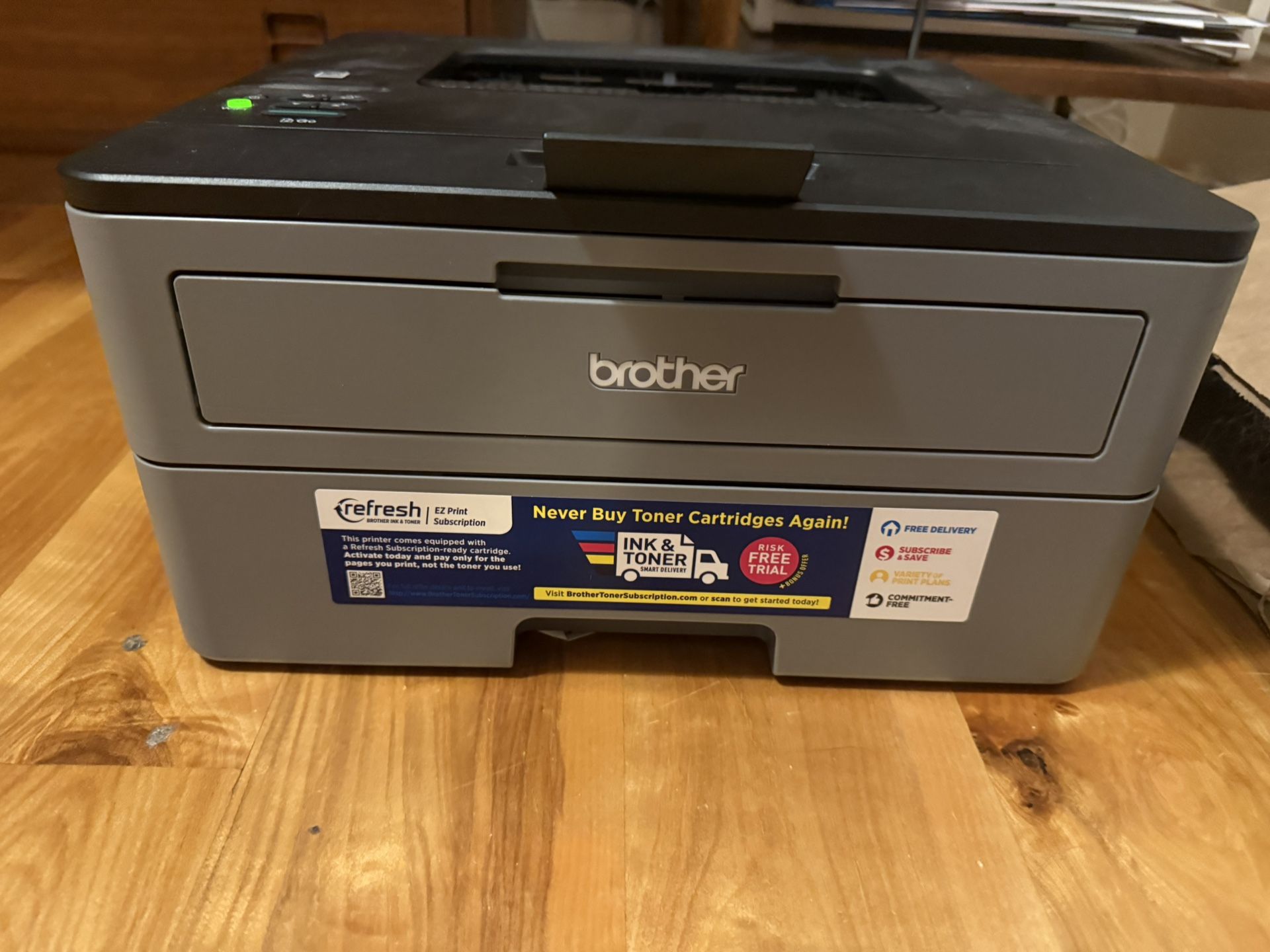 Brother printer (HL-L2350DW) - B&W, Wireless