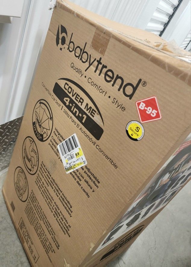 4 In 1 Car Seat With Canopy (New In Box)