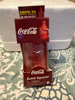 Coca-Cola Solid Squish Bottle Toy