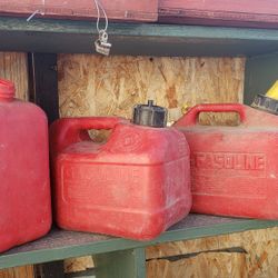 fuel containers $3.00 each. 