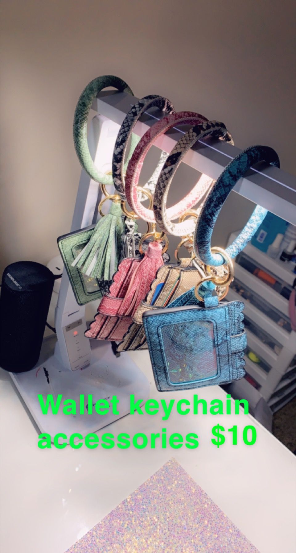Wallet Keychains Bracelet