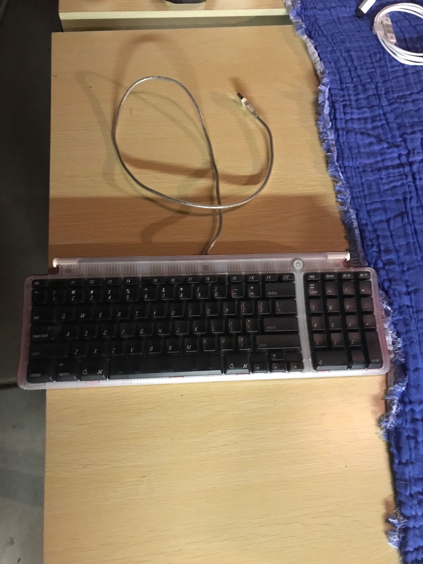 Apple iMac Red Keyboard