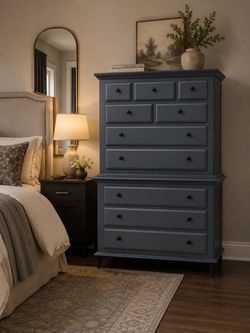 Tall dresser (gray)
