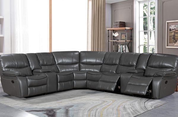 NEW COMFY GRAY RECLINING SECTIONAL SOFA SET ON SALE NOW ONLY $1499! SAME DAY DELIVERY 🚚 NO CREDIT NEEDED FINANCE AVAILABLE 💰☎️💰
