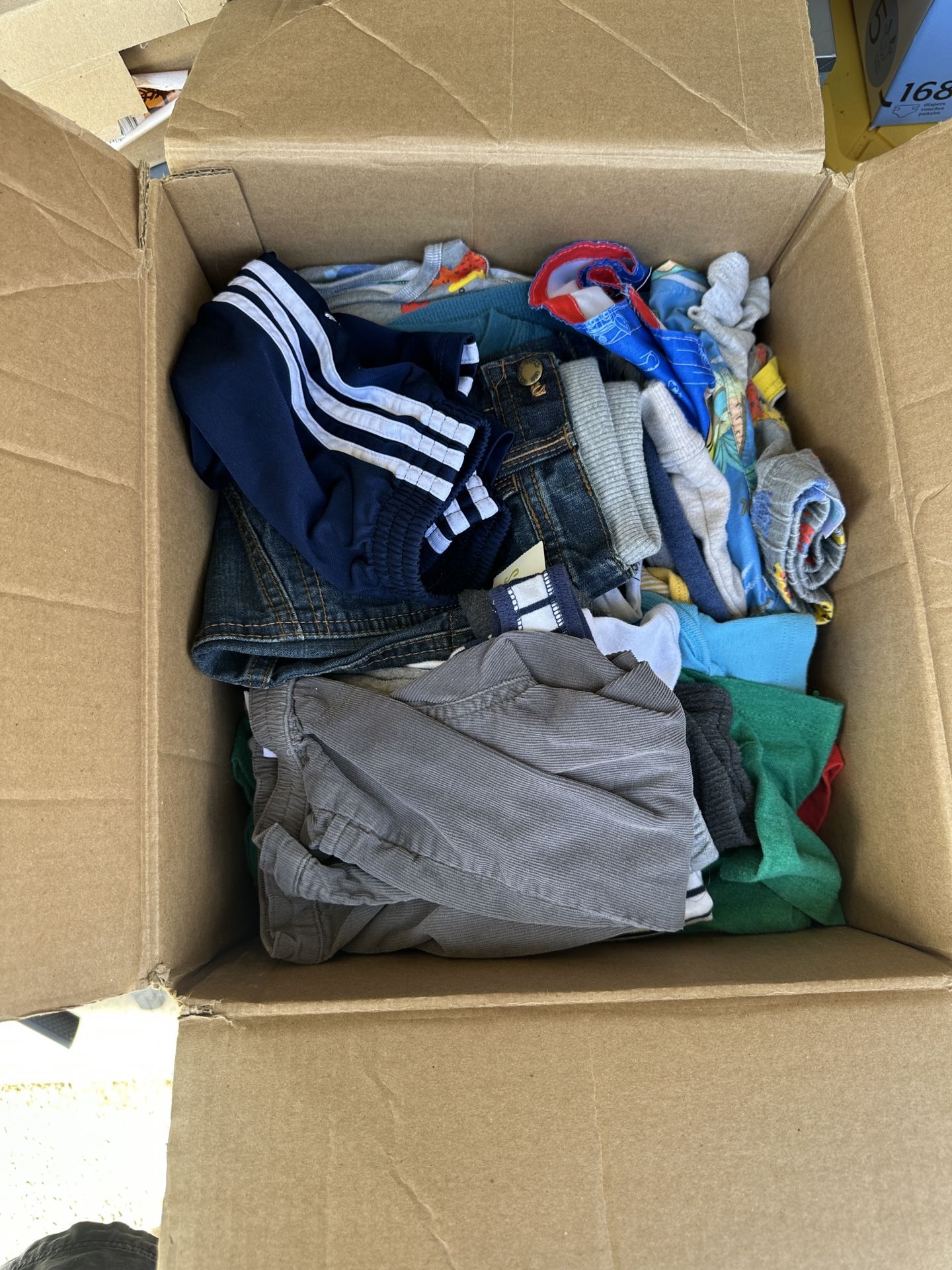 Box Of Boys 12-18 Month Clothes