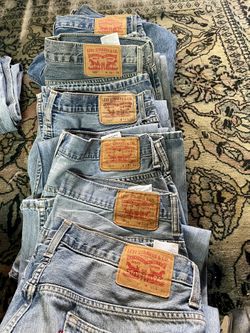 Levi’s Jeans 569, 33x32 (5) Pairs