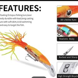 Octopus fishing lure