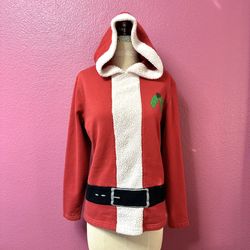 American Rag Santa Christmas Hoodie