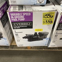 SaleSumo VARIABLE SPEED IN-GROUND POOL Pump