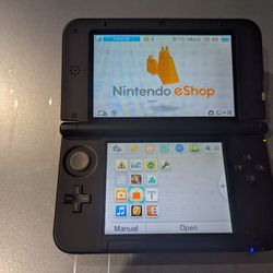 Nintendo 3DS XL Black W/Box Very Good Condition