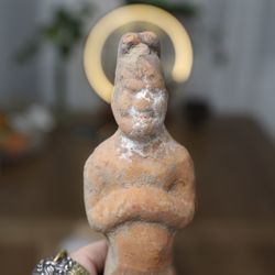Chinese Antique-1,200 years old Tang Dynasty-Terracotta Figurine –original was $500 - Free Shipping