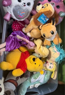 Plushies/stuffed characters