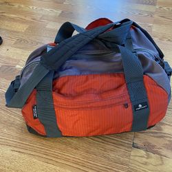 Eagle Creek No Matter What Duffel Bag Size Small Colors Orange/ Gray 